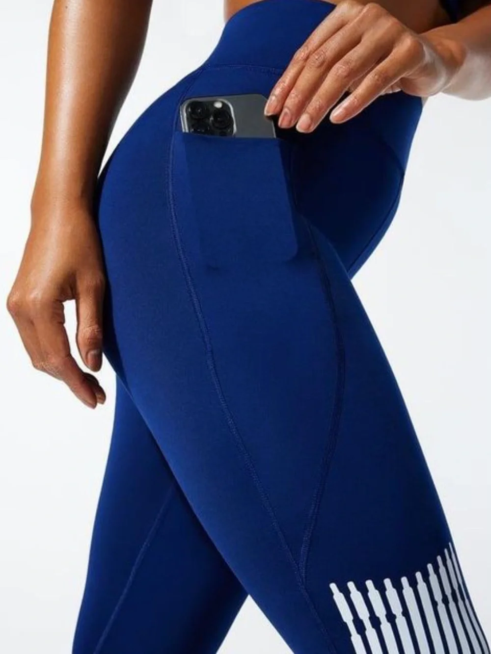 Savage Fenty Performance High-Waist Legging & Sports Bra Set - Deep Blue Small